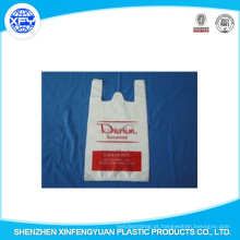 HDPE &amp; PLÁSTICO LDPE biodegradável t sacos de compras da camisa / sacos de transporte colete